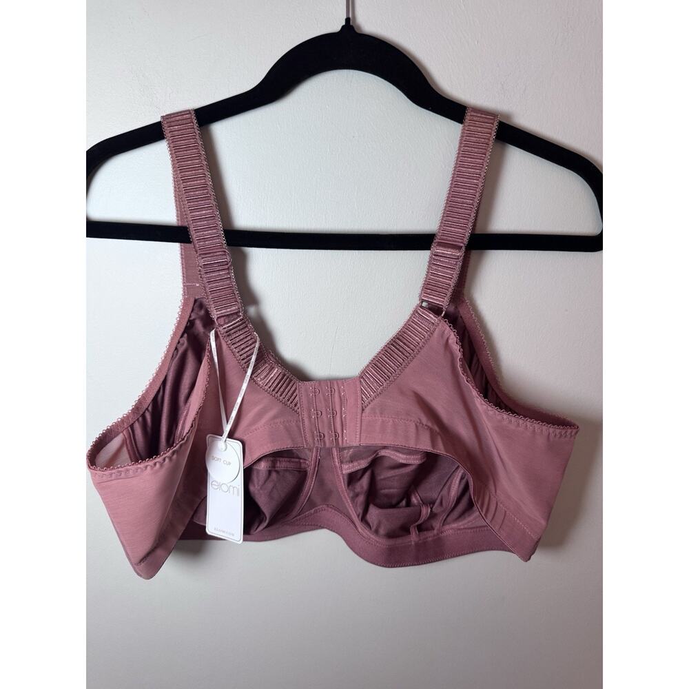 Elomi Cate Wirefree Softcup 4033 Bra - Rosewood Size 44DD NWT - Picture 7 of 10